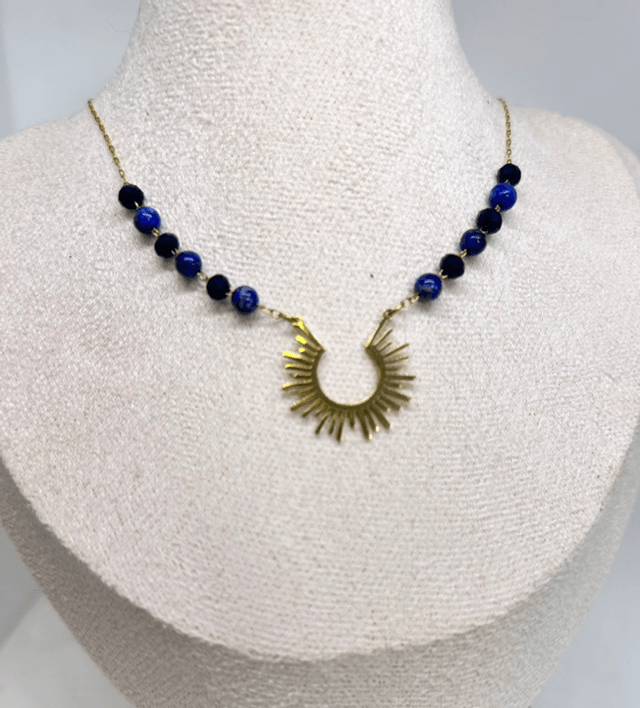 Collier Sol Azul