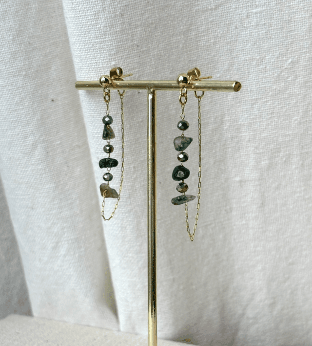Boucles d’oreilles Ágata