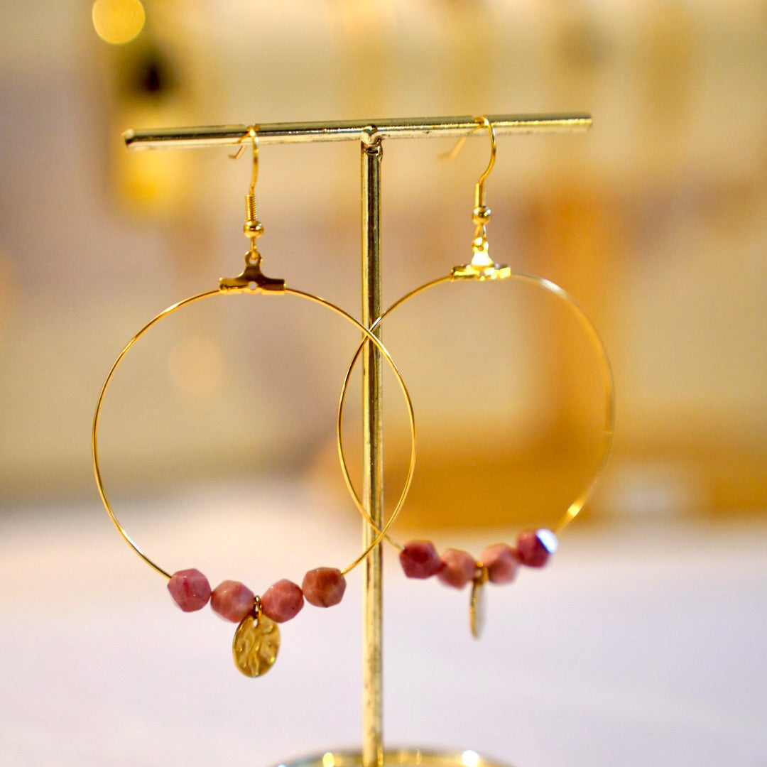 Boucles d'oreilles Délicate