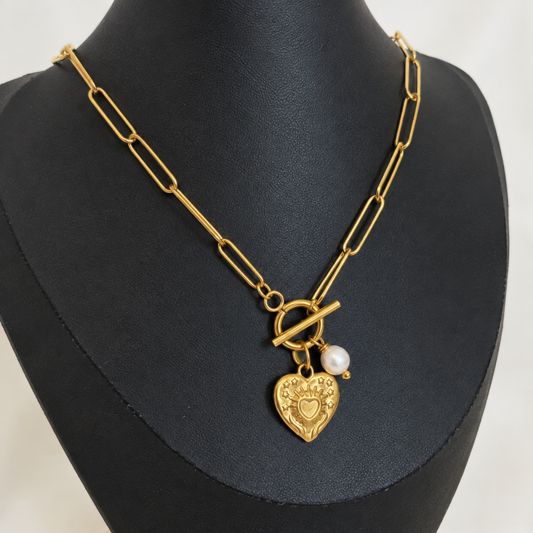 Collier Perle de Coeur